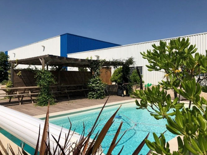 Terrasse Pool Technologie